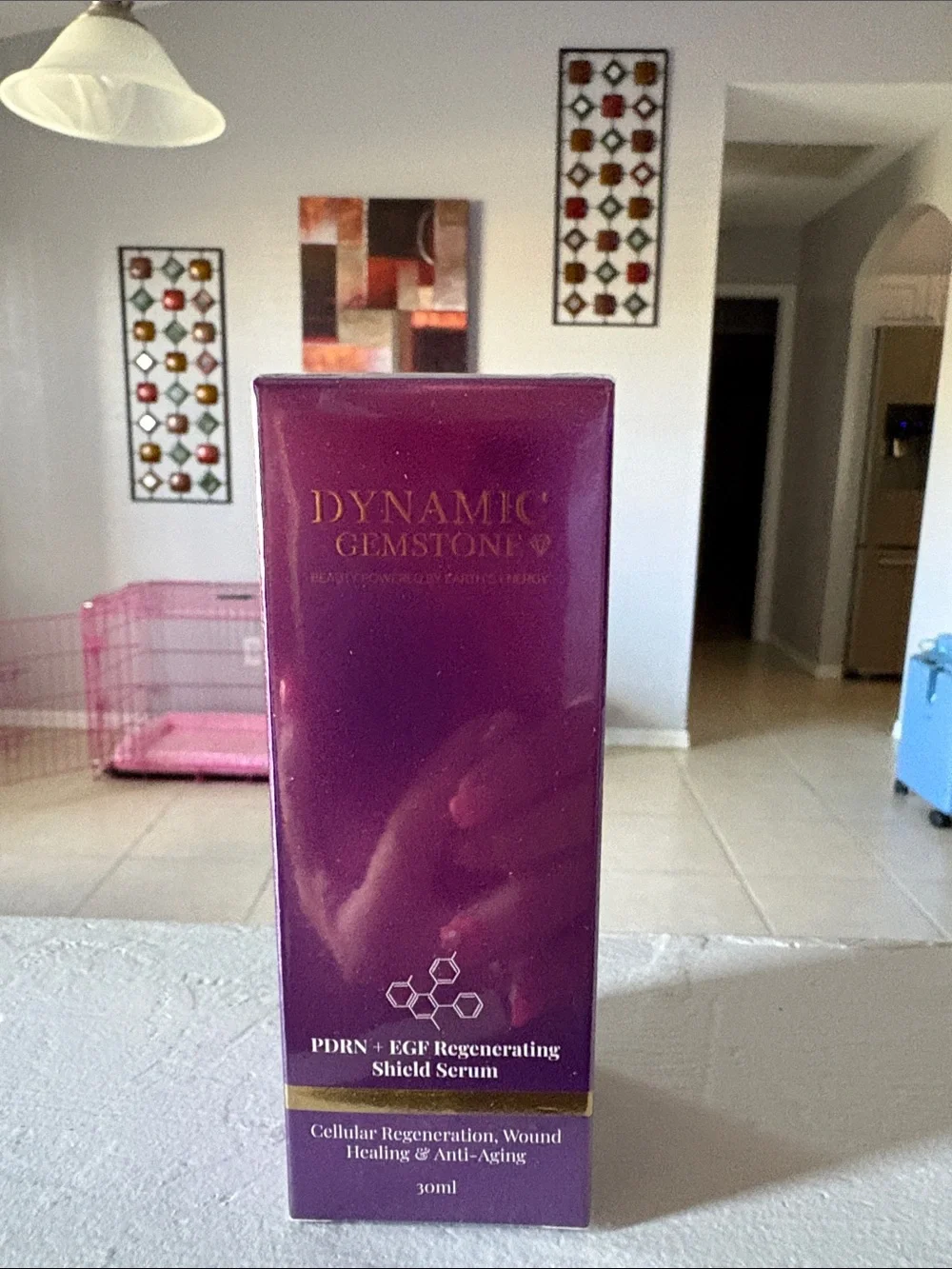Dynamic Gemstone PDRN + EGF Regenerating Shield Serum - Purple